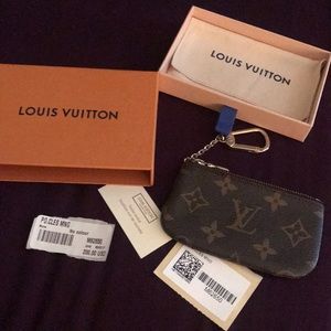 Authentic LV key pouch